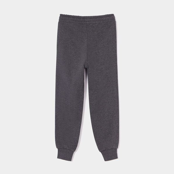 Pantalon de jogging bas resserré gris foncé garçon