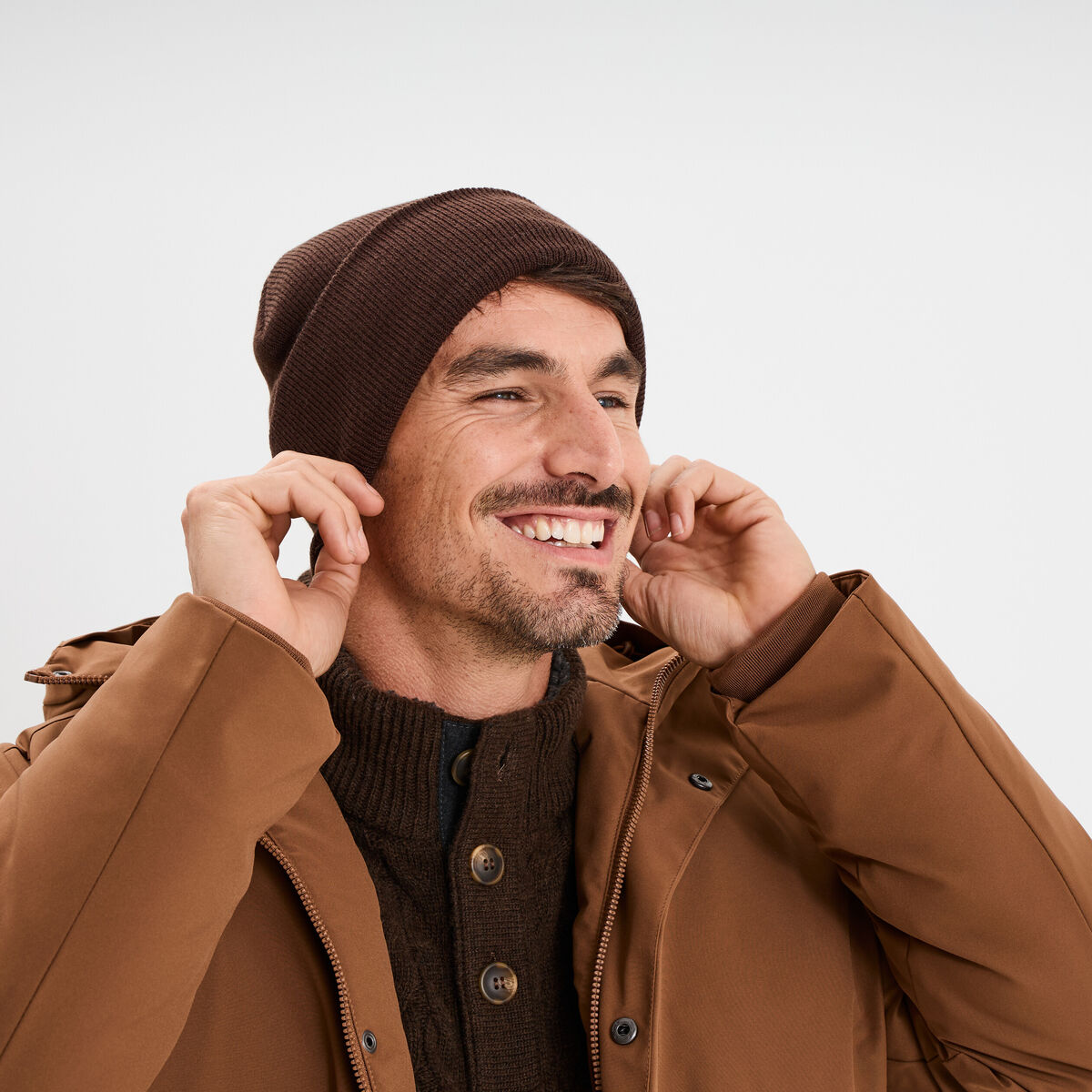 Chapeau Homme Otto 'Cabana Boy' - Taille Unique (velcro) - 100% Coton Marron Foncé - Occasion