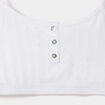 Lot 2 brassières avec boutons blanc fille
