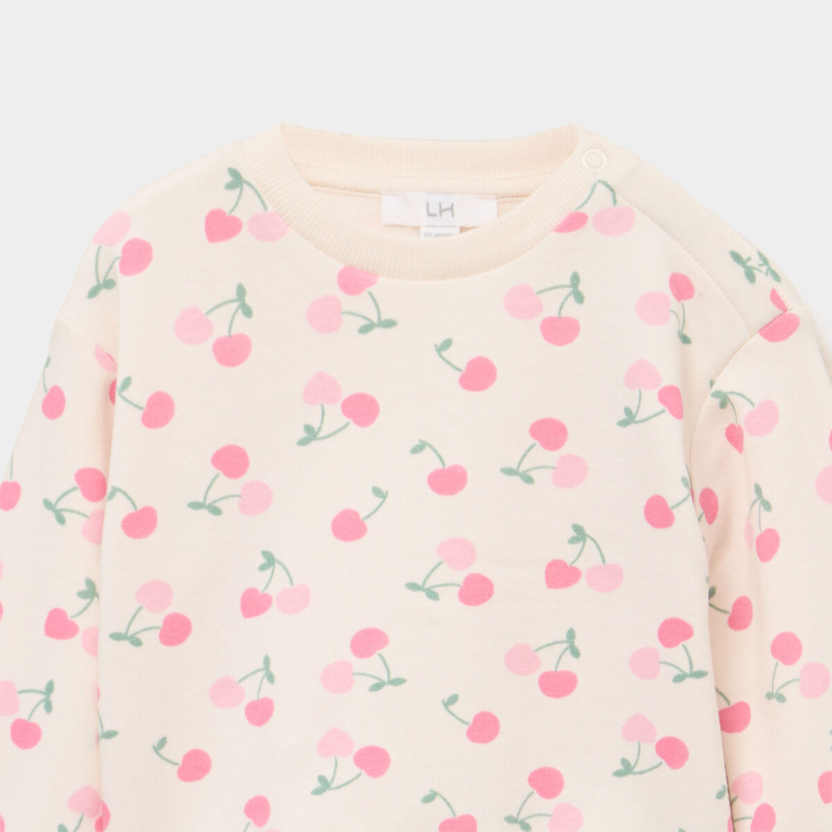 Ensemble sweat et legging creme b&eacute;b&eacute; fille