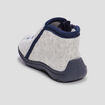 Chaussons bottillons gris b&eacute;b&eacute; gar&ccedil;on
