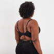 Soutien-gorge emboîtant dentelle noir femme grande taille