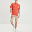 Bermuda droit stretch 5 poches coton sable homme
