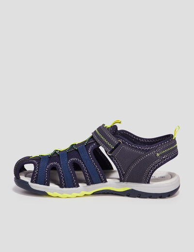 Sandales Trappeur bleu marine garçon