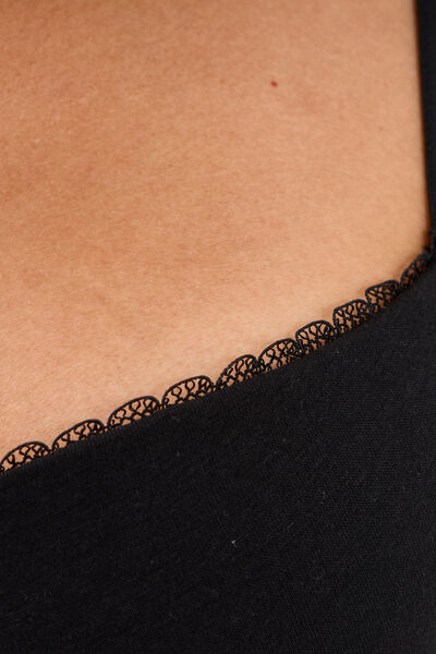 Soutien-gorge padd&eacute; embo&icirc;tant noir femme
