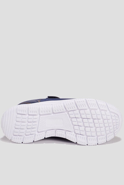 Runnings à lacets Liberto bleu marine fille