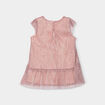 Ensemble de f&ecirc;tes robe et collants rose clair b&eacute;b&eacute; fille