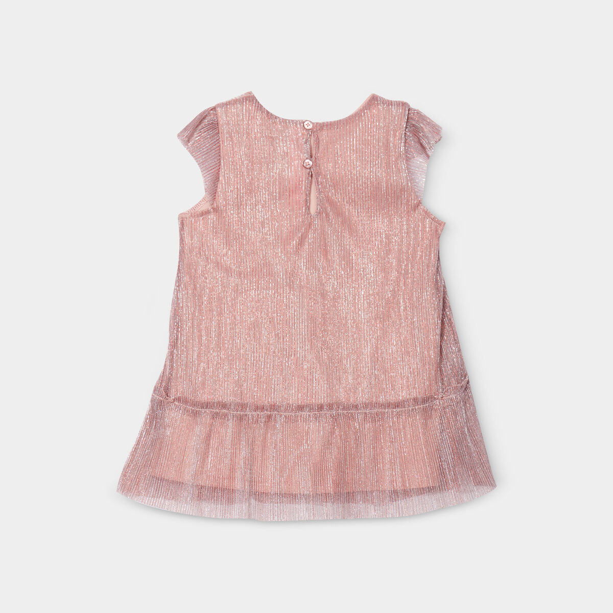 Ensemble de f&ecirc;tes robe et collants rose clair b&eacute;b&eacute; fille