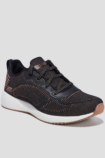 Runnings à lacets Skechers Glam League noir femme
