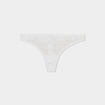 String en dentelle ecru femme