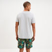 Ensemble pyjama short et t-shirt coton gris clair homme