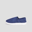 Chaussons doublure fausse fourrure bleu gar&ccedil;on
