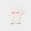T-shirt manches courtes coton blanc femme