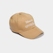 Casquette brod&eacute;e coton sable homme