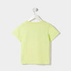 T-shirt manches courtes Minnie jaune fille