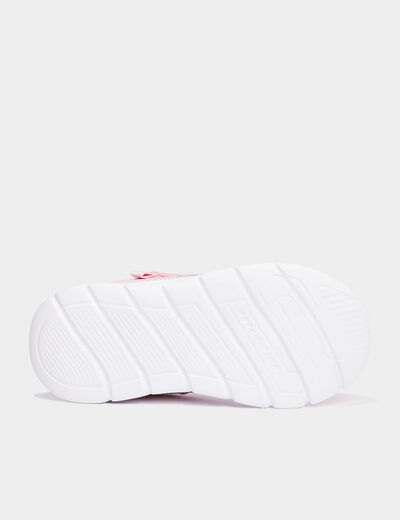 Baskets running Skechers Comfy Flex rose clair fille