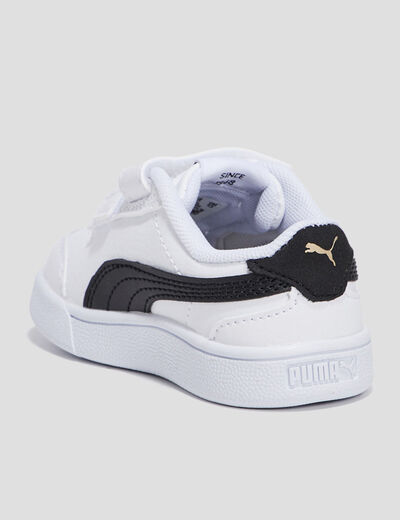 Tennis &agrave; scratchs Puma Shuffle multicolore b&eacute;b&eacute; gar&ccedil;on
