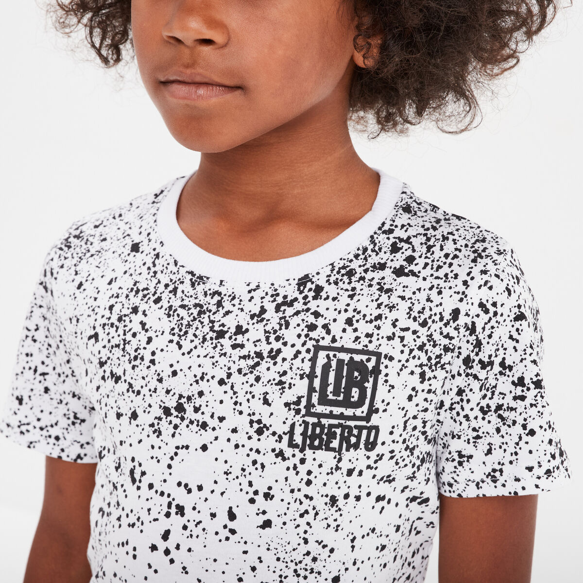 T-shirt manches courtes coton Liberto blanc garçon