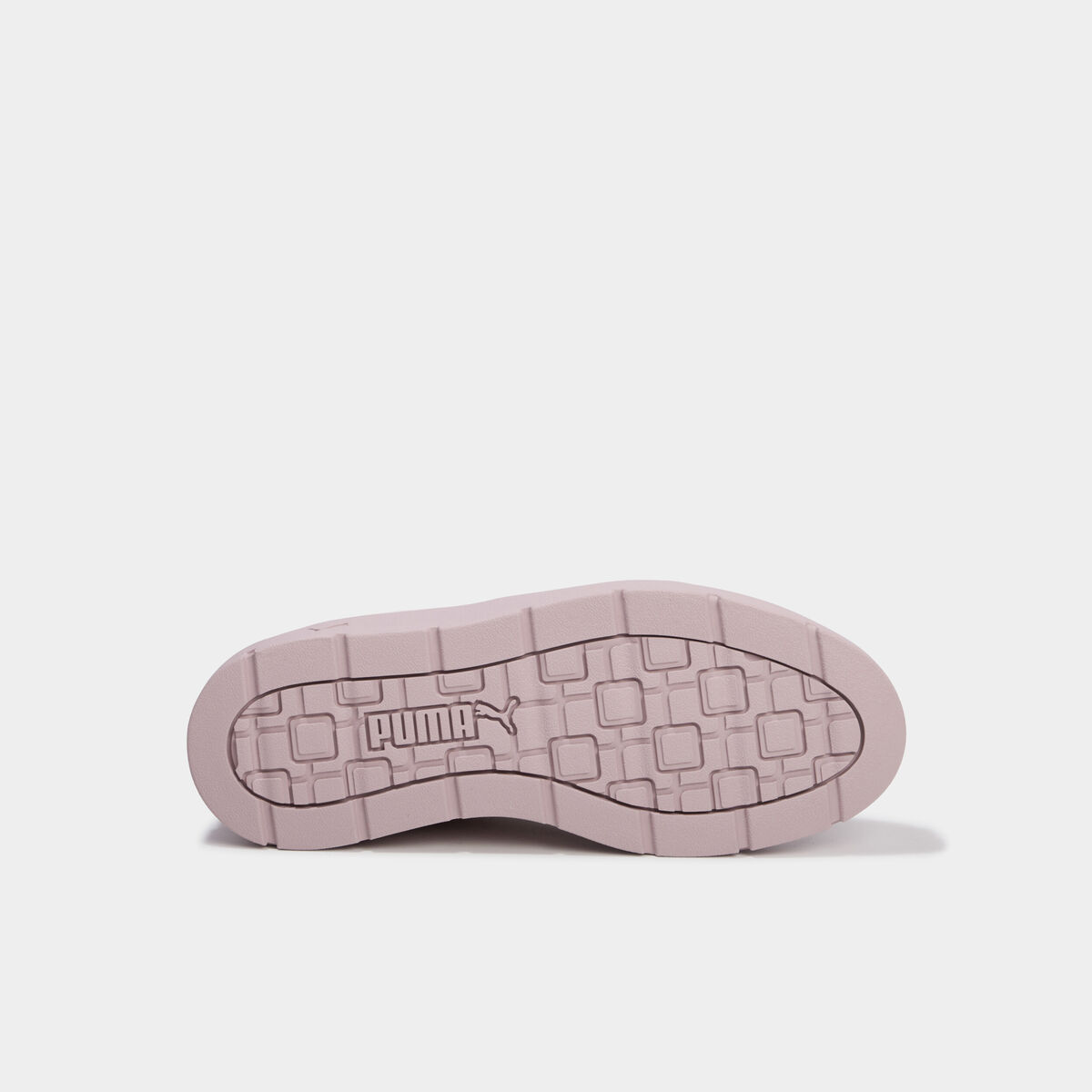 Baskets &agrave; lacets Puma Karmen SD rose poudr&eacute;e femme