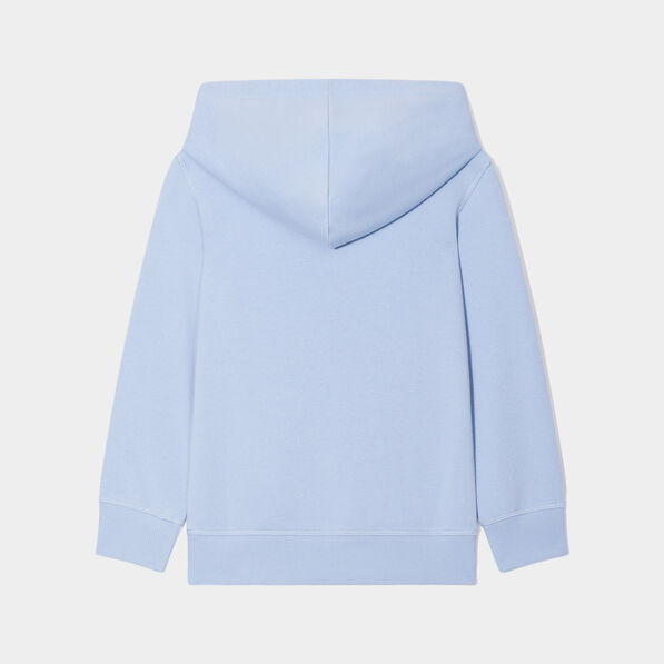 sweat a capuche hoodie poche kangourou bleu pastel garcon Sweat à capuche hoodie poche kangourou bleu pastel garçon
