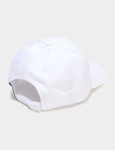 Casquette brod&eacute;e en coton Champion blanc homme