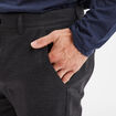 Pantalon chino slim noir homme