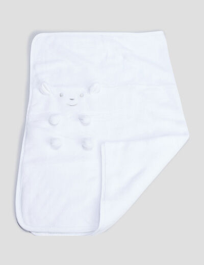 Couverture ivoire bébé