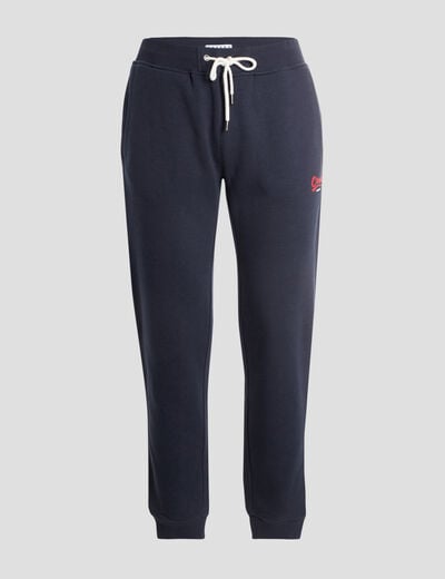 Pantalon jogging ajusté Creeks bleu marine homme