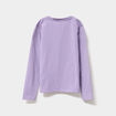 T-shirt manches longues coton Stitch parme fille