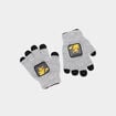Gants 2-en-1 Pok&eacute;mon Pikachu gris gar&ccedil;on