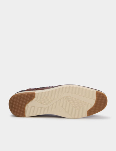 Derbies &agrave; lacets marron homme