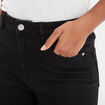 Jeans flare 5 poches Creeks denim noir femme