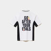 T-shirt col polo manches courtes Minions blanc gar&ccedil;on