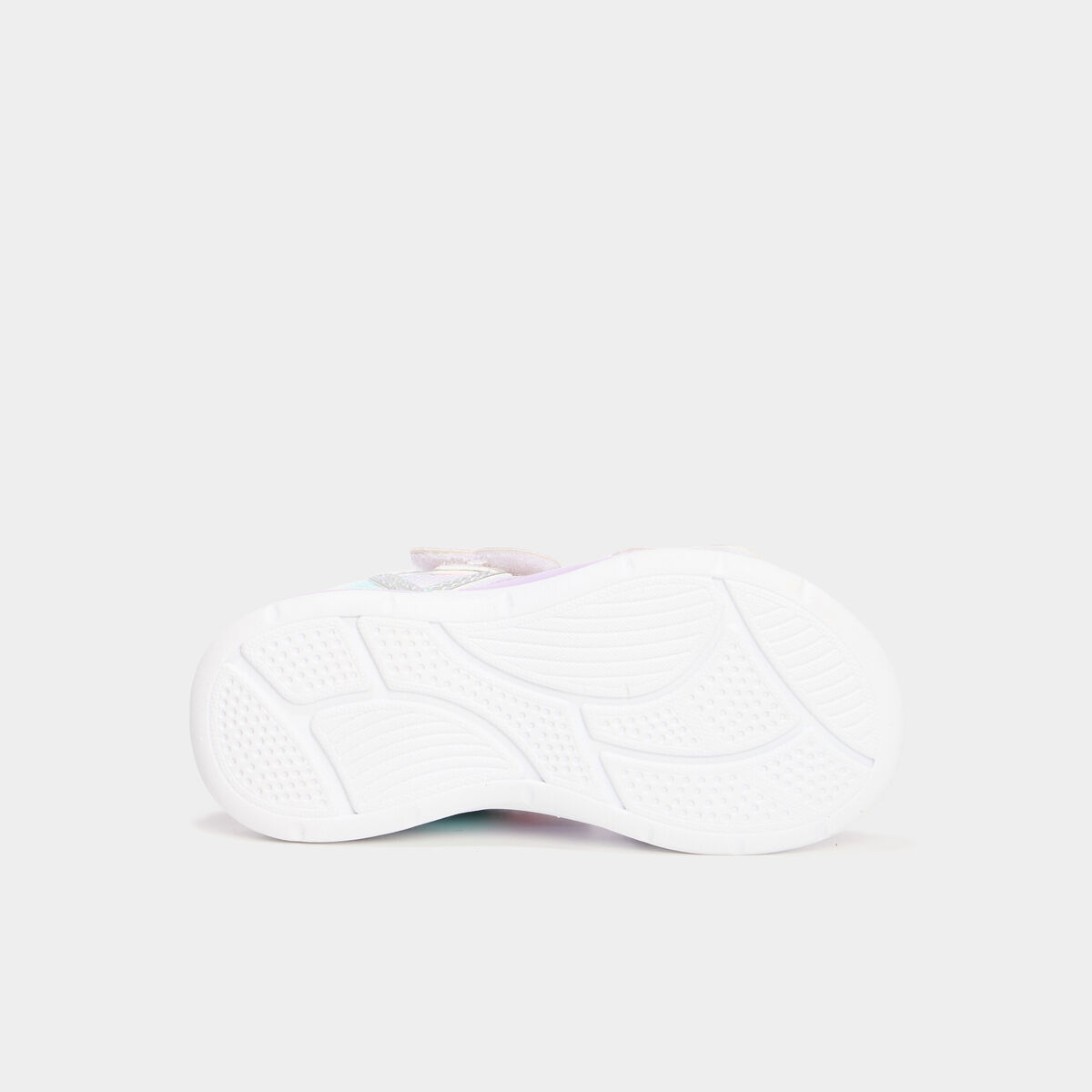 Sandales semelles lumineuses violet clair fille