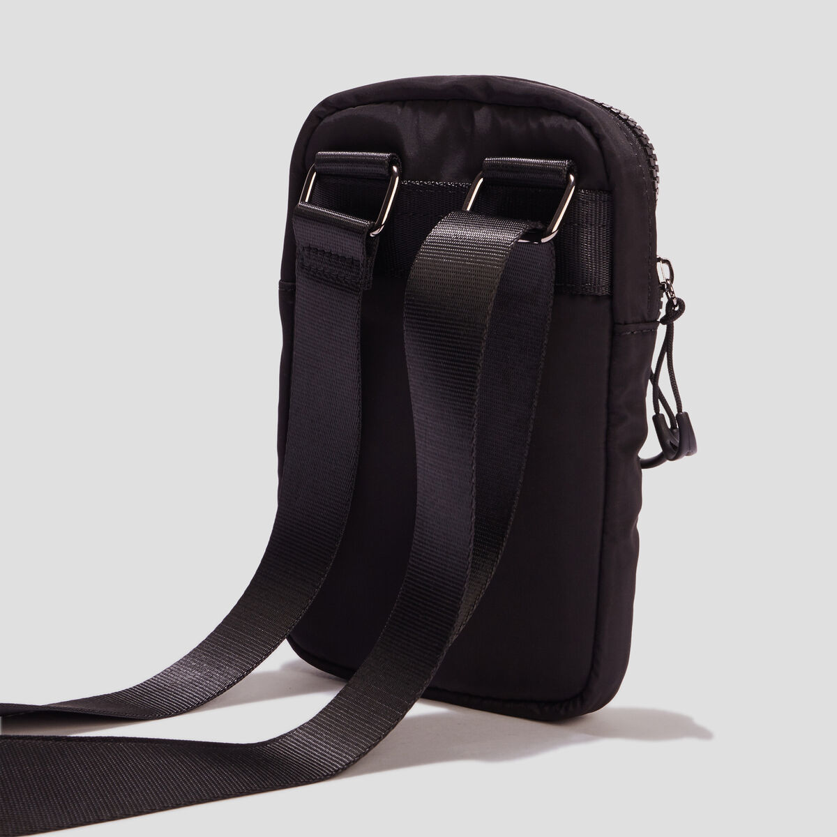 Portefeuille sacoche en bandoulière noir homme