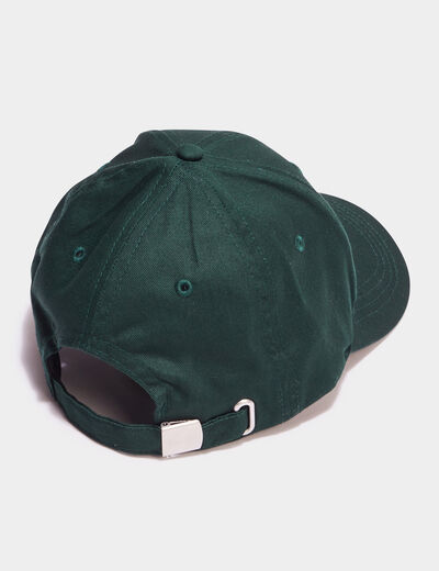 Casquette en coton vert foncé garçon