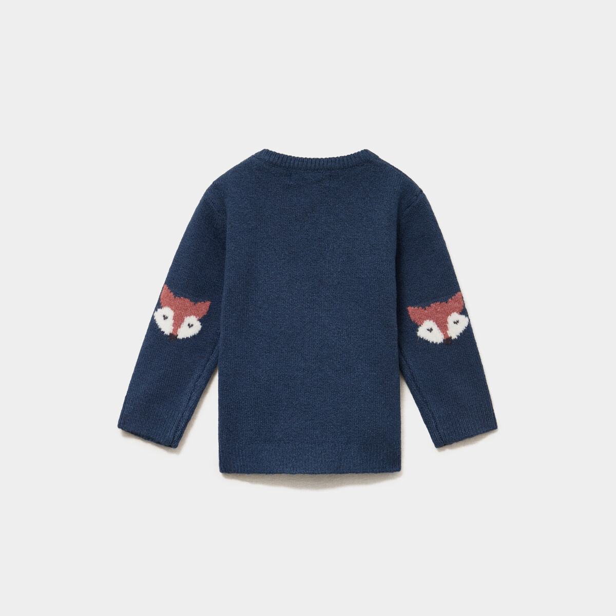 Pull &eacute;paule boutonn&eacute;e bleu b&eacute;b&eacute; gar&ccedil;on