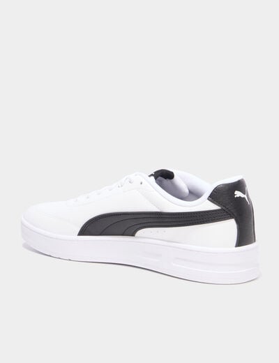 Baskets Puma Court Classic Clean noir homme