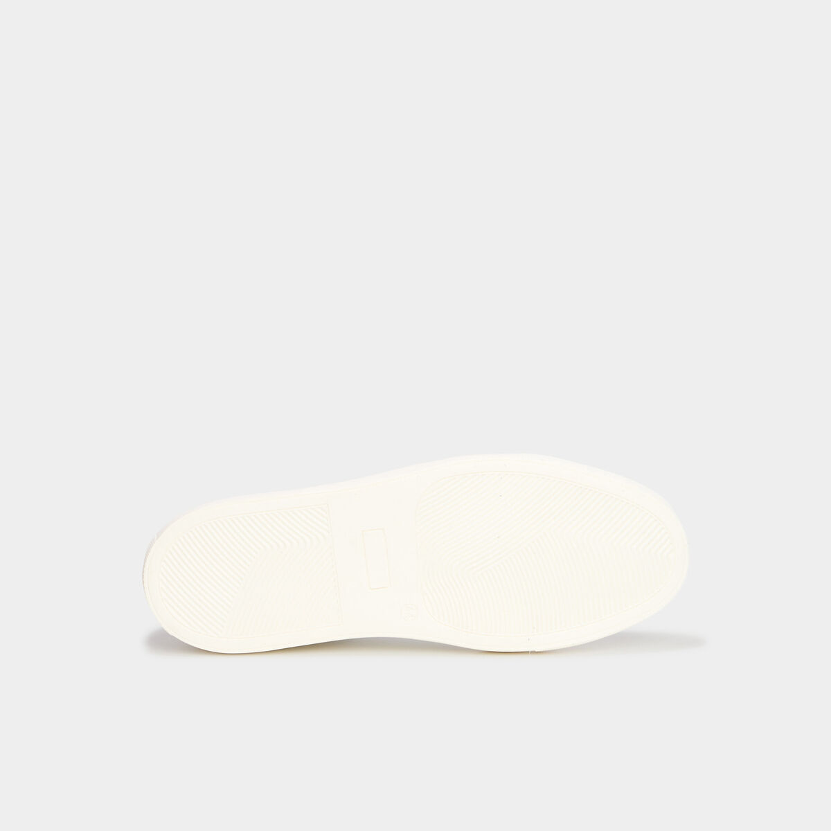 Tennis basses en cuir blanc homme