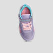 Baskets à scratchs Skechers Shimmer bleu lavande fille