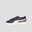 Tennis basses à lacets en cuir Puma Jada noir fille