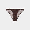 Bas de maillot de bain marron femme