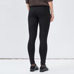 Pantalon legging skinny poche zipp&eacute;e noir femme