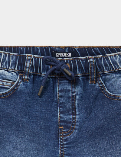 Bermuda en jean regular denim stone gar&ccedil;on