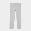 Legging 7/8 &egrave;me taille &eacute;lastiqu&eacute;e gris clair femme