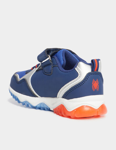 Baskets running lumineuses Spider-Man bleu garçon
