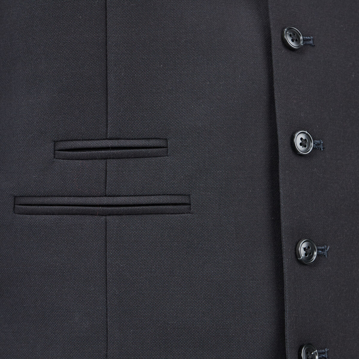 Gilet de costume sans manches bleu homme