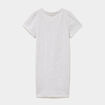 Chemise de nuit mi-longue Hello Kitty gris clair fille