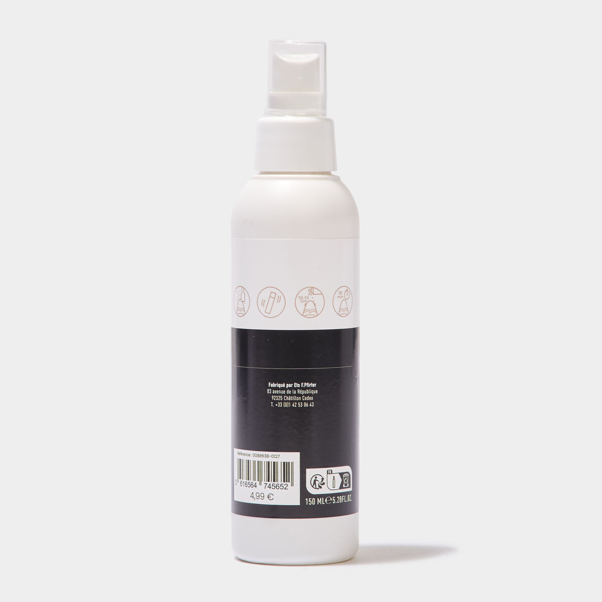 Imperm&eacute;abilisant sans gaz 150 ml multicolore mixte