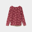 Ensemble pyjama 2 pi&egrave;ces micro polaire rose framboise fille